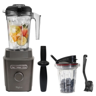 Countertop Blender - Magiccos 1000w High-Speed Countertop Blender- 51Oz Blender Jar, 14Oz Travel Jar, Variable Speeds, 200