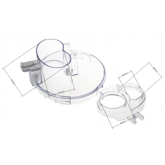 Food Processor - FP408 FP406 Food Processor Bowl -- Large Chute Version