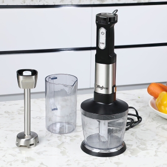 Hand Blender - Magiccos Immersion Stick Hand Blender - Variable Speeds & Turbo Function, 800W Powerful Motor, For Shakes & Smoo