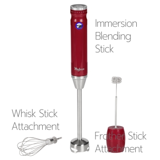 Hand Blender - Magiccos Immersion Stick Hand Blender - 9 Speeds Contorl, Slim Stick Blender Wand, 350W DC Motor, For Shakes and Smoothi